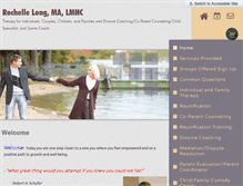 Tablet Screenshot of longcounseling.com